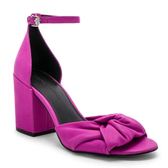 Rebecca Minkoff Capriana Ankle Strap Sandals Women’s 7M Pink Summer Dress - Picture 1 of 11